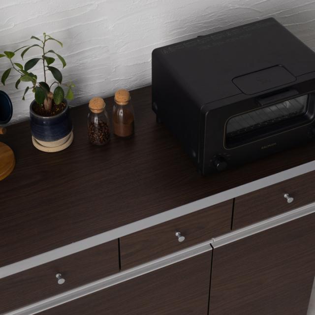 日本製/完成品/ペール3個付き】キッチン ダストカウンター 幅90cm