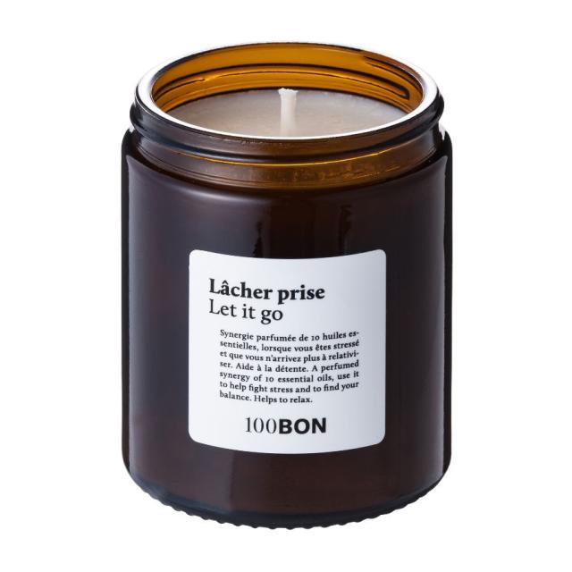 アロマ 100BON ソンボン マインドライン キャンドル 150g レット ゴー（解き放つ）Let go