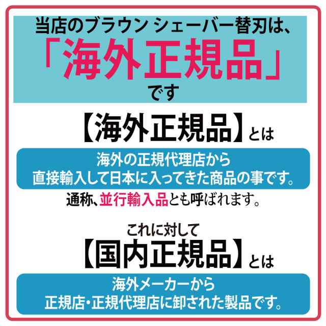 ブラウン 替刃 51S シリーズ5 / 8000シリーズ対応 (F/C51S-4 海外正規品) 網刃・内刃コンビパックBRAUN 純正品