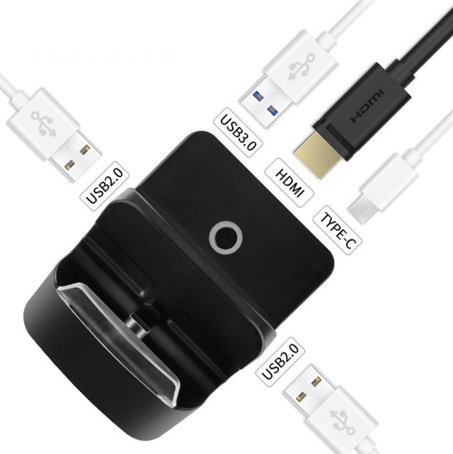 Switch 対応 ドック 充電 スタンド コンパクト Type-C to HDMI