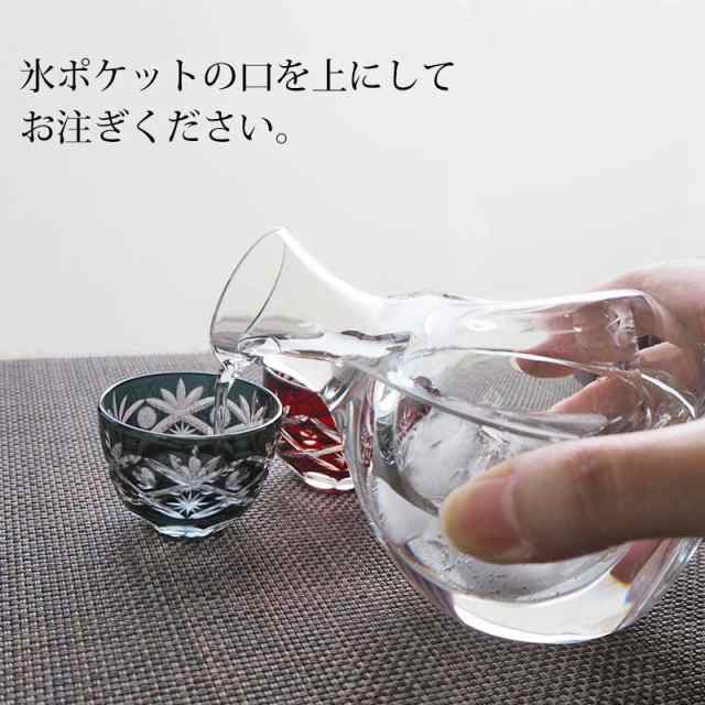 ガラス 徳利 冷酒 200cc（1合） 氷ポケット付 日本酒 冷酒徳利 とっくり おしゃれ 保冷 食洗機対応 k_nameの通販はau PAY  マーケット - 曲げわっぱと漆器 みよし漆器本舗 | au PAY マーケット－通販サイト