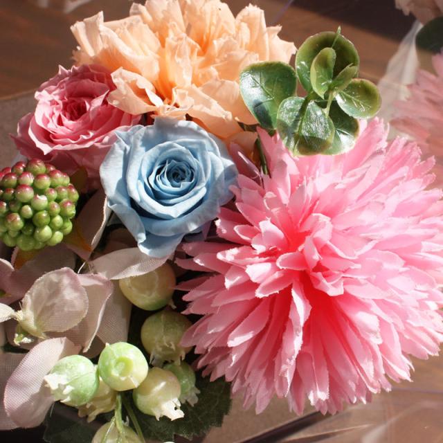 母の日 ギフト プリザーブドフラワー アレンジ お花 かわいい