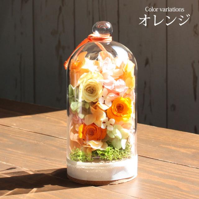 プリザーブドフラワー ガラスドーム ガラスケース 母の日 ギフト