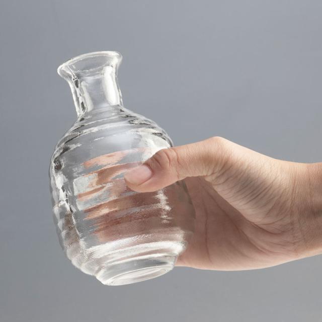 徳利 ガラス 日本酒 冷酒 お酒 酒器 230cc クリア 食洗機対応 とっくり