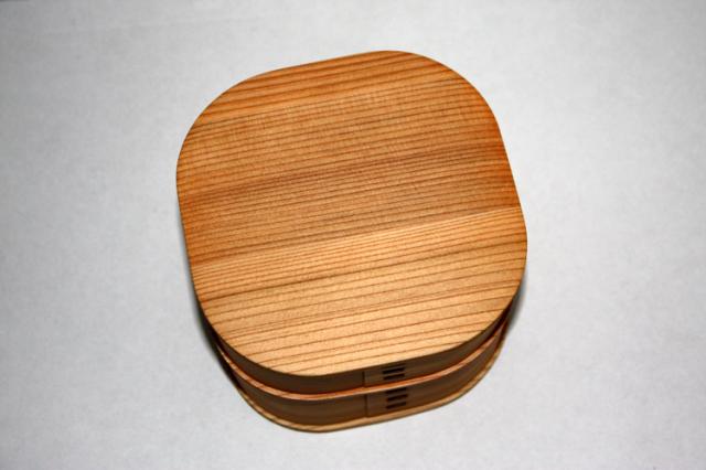 弁当箱 大館工芸社 曲げわっぱ くつわ 弁当箱 秋田杉 830ml 2段 日本製 お弁当箱 まげわっぱ 男子 大容量 女子 大人 子供 女の子 男の子 スリム おしゃれ k_name_2
