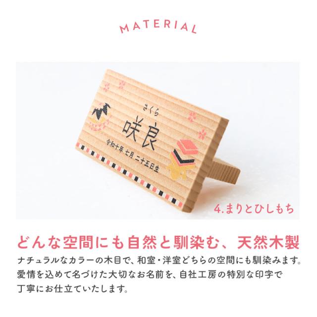 雛人形 コンパクト 名入れ無料 木札 付き かわいい ミニ 錦彩花かざり雛 ひな人形 おしゃれ ひな祭り 七段 五段 二段 陶器 名前 札 オーダー 名入れ 雛祭り お雛様 雛 おひなさま 最新 今どき 節句 初節句 簡単収納_10
