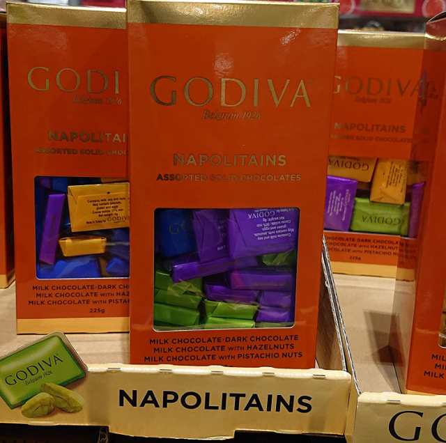 メール便発送 全国一律送料無料 Godiva ゴディバ ナポリタン 4種アソート チョコレート 225gの通販はau Pay マーケット ｅ コネクト