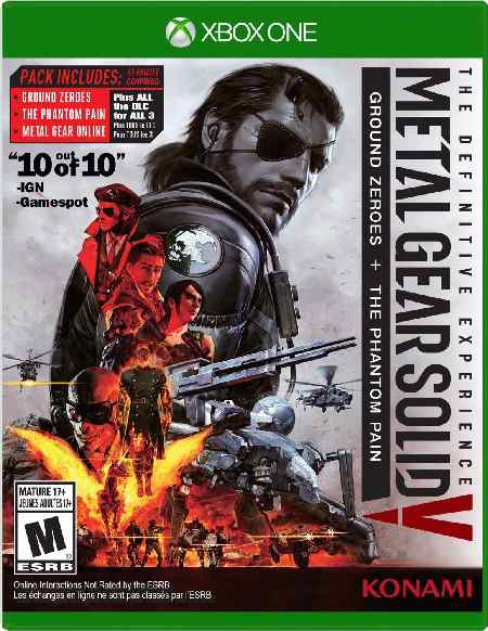 Xboxone Metal Gear Solid V The Definitive Experience メタルギアソリッドv デフィニティブエクスペリエンス の通販はau Pay マーケット Qvo