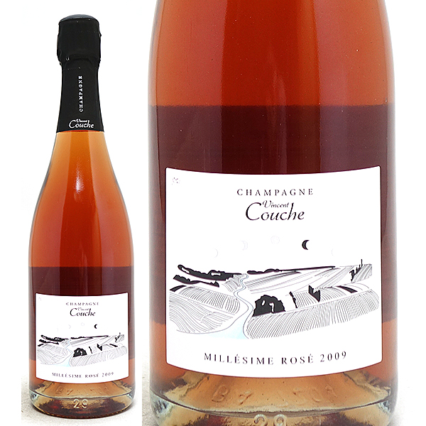2009 ミレジム ブリュット ロゼ 箱なし 750ml ヴァンサン クーシュ フランス 白泡 コク辛口 ^VACC36A9^