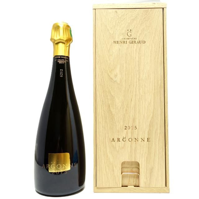 フランス シャンパーニュ アンリジロー アルゴンヌ 2015 750ml オープナー付き 2015 アンリ ジロー アルゴンヌ ブリュット 木箱付