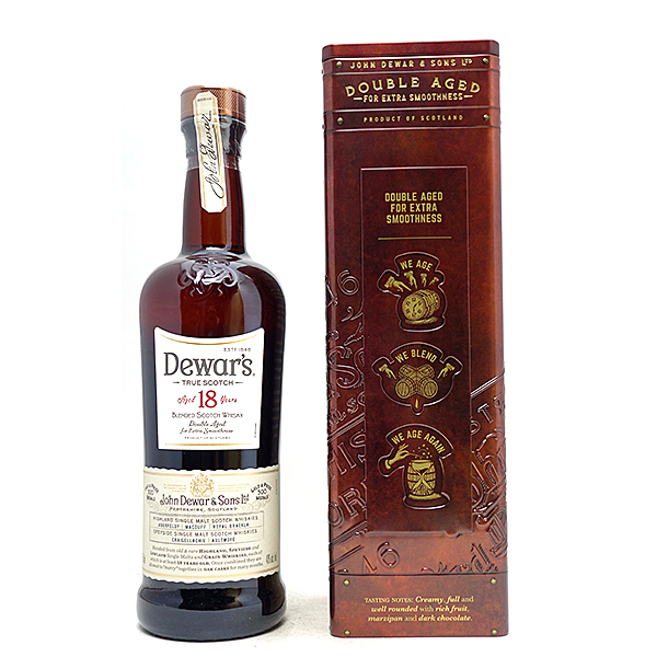 デュワーズ 18年 40度 750ml 箱付 正規品 スコッチウイスキー ブレンデッド ^YCDS18Z0^