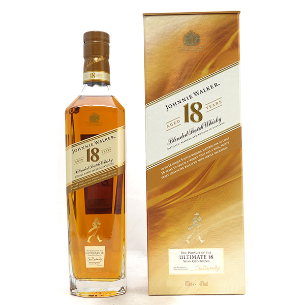 ジョニーウォーカー １８年 40度 箱付 700ml 正規品 スコッチウイスキー ^YCJW18J0^の通販は