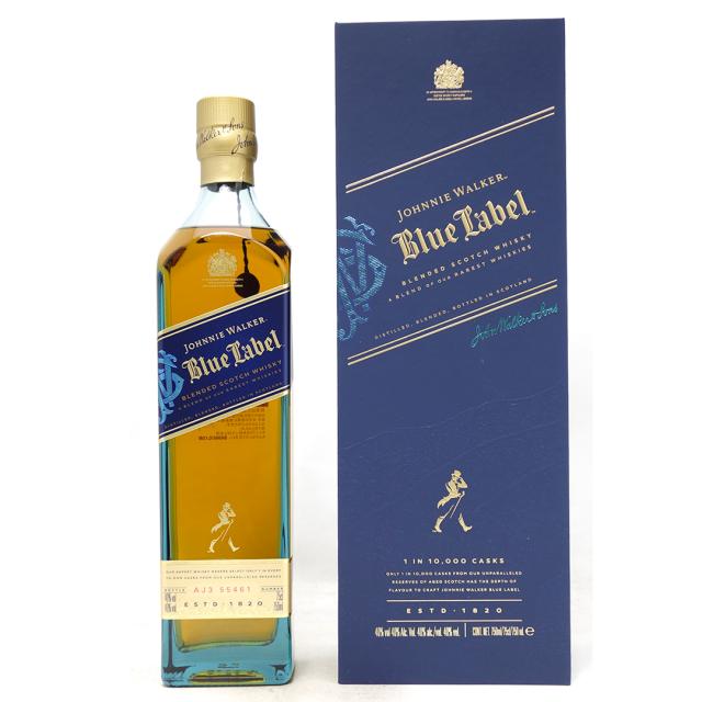 ジョニーウォーカー ブルーラベル 箱付 750ml 正規品 スコッチウイスキー ^YCJWBUZ0^の通販は