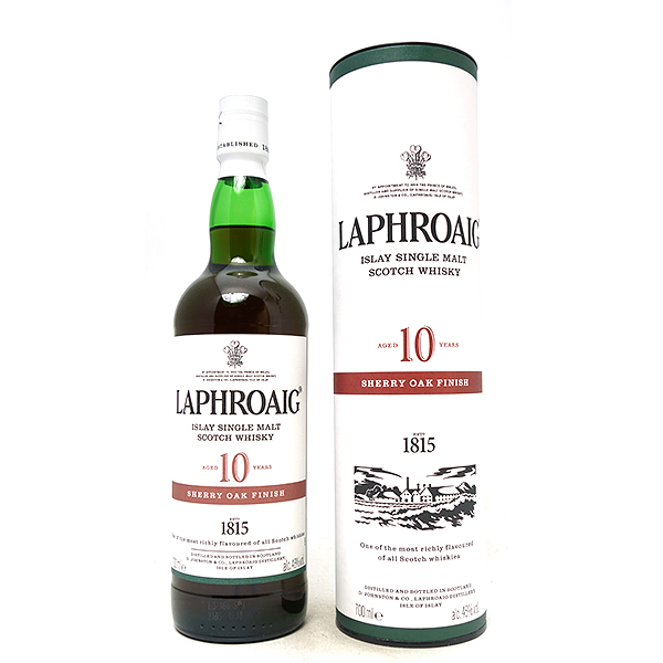 ラフロイグ 10年 シェリー オーク フィニッシュ シングル モルト 48度 箱付 並行品 700ml スコッチウイスキー ^YCLRS1J5^の通販は 9,204円
