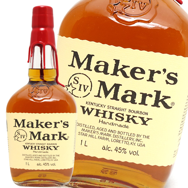 t*m様 Maker's Mark リミテッドエディション バーボンウイスキー メーカーズマーク レッド トップ 1000ml 1L 正規品 バーボンウイスキー