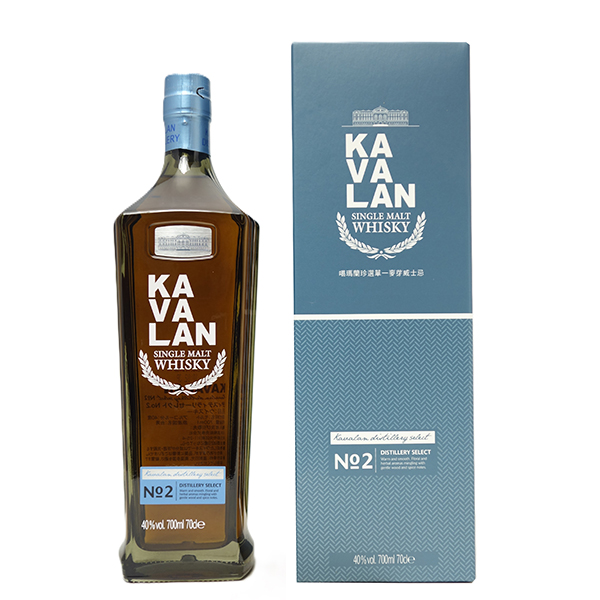 カバラン (カヴァラン) ディスティラリー セレクト No.2 シングルモルト 40度 箱付 700ml 正規品 ウイスキー 台湾 ^YKKVN2J0^ 4,895円