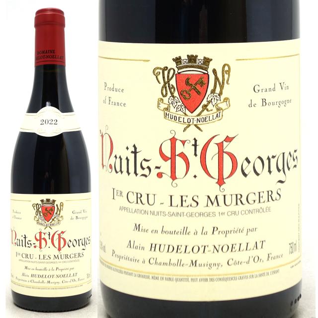 2022 ニュイ サン ジョルジュ プルミエ クリュ レ ミュルジュ 750ml アラン ユドロ ノエラ ブルゴーニュ フランス 赤ワイン コク辛口 ワイン ^B0NHNS22^