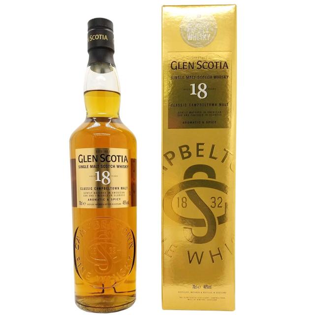 グレン スコシア 18年 シングル モルト 46度 箱付 700ml 並行品