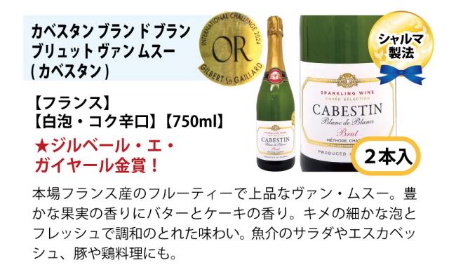 本場フランス産の極上辛口スパークリングワイン12本セット 送料無料
