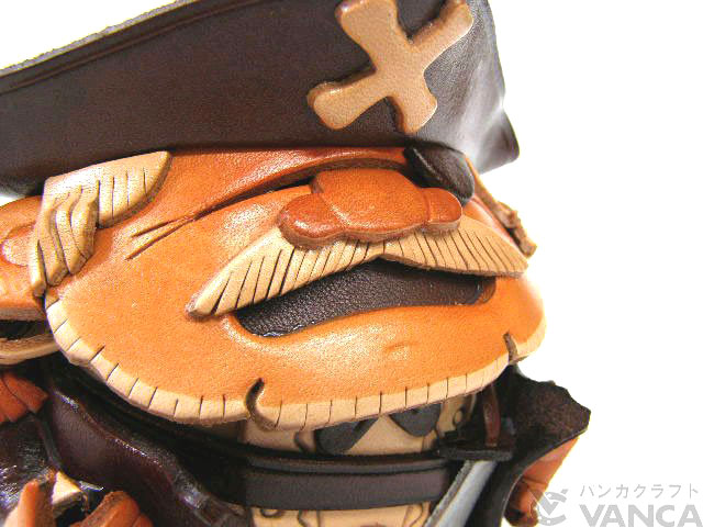 海賊 メガネスタンド/レザー 本革 VANCA/バンカクラフト革物語 25622 海賊 メガネスタンド/レザー 本革 VANCA/バンカクラフト革物語 25622