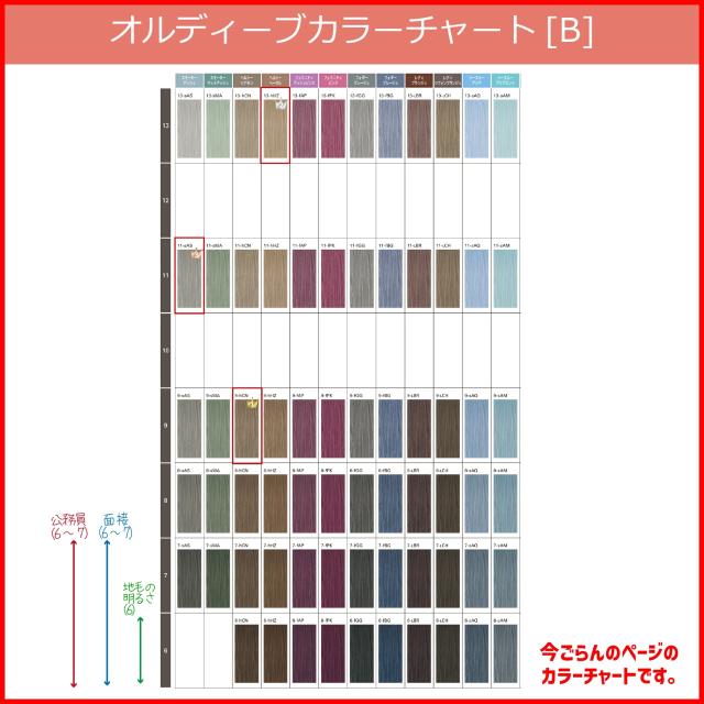 ミルボン　オルディーブ　ベーシックトーン　48本セット ミルボン オルディーブ ベーシックトーン 48本セット - メルカリ