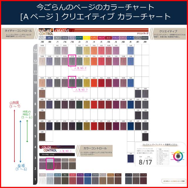 ウェラ　KOLESTON PERFECT カラーリング剤 21色セット＋α ウエラ コレストン パーフェクト plus 1本 Aページ [ クリエイティブ