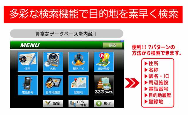 バイク用ナビ 5.0型 タッチパネル 最新年度 2022年 るるぶ 3年間 地図 更新無料 防水 ポータブル B(D003B)の通販はau PAY  マーケット - KYPLAZA