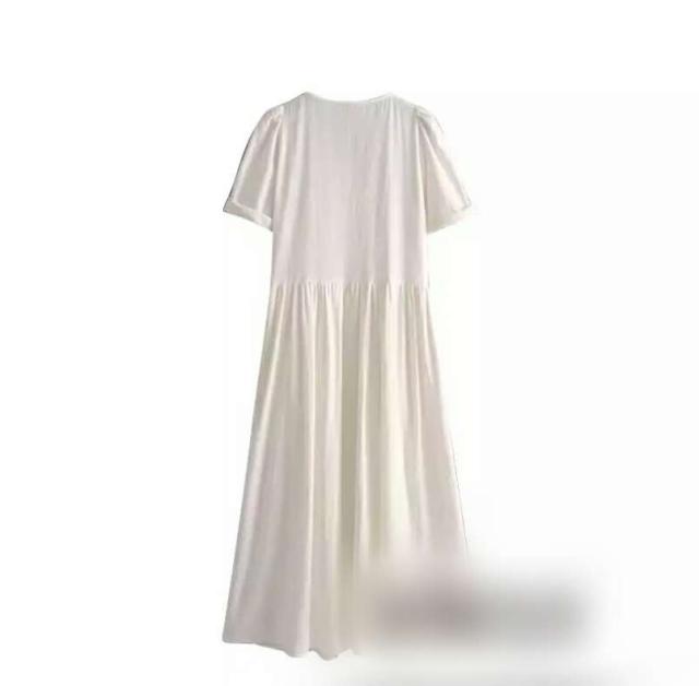 コットン リネン フロントボタン ロングワンピース レディース マキシ丈 白 無地 シンプル シャツワンピース 0243の通販はau Pay マーケット Sayurio