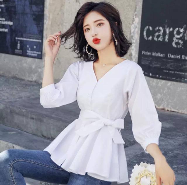 ぺプラムブラウス ブラウス レディース シャツ ブラウス オフィス 大きいサイズ トップス リボン ブラウス 白 可愛い ブラウス デート服の通販はau Pay マーケット Sayurio