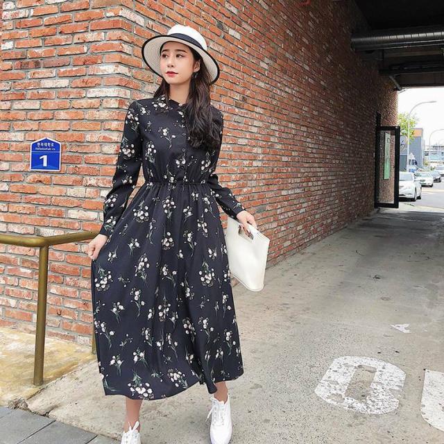 レトロ 花柄 ワンピース 花柄 ロングワンピース マタニティ ワンピース お呼ばれ ワンピース ロングワンピース 大きいサイズ ワンピースの通販はau Pay マーケット Sayurio