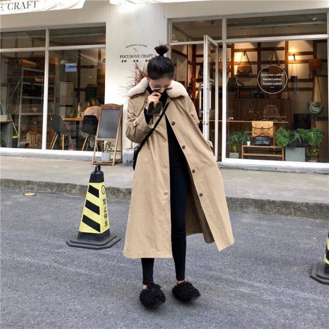 ボア付きトレンチコート トレンチコート ボア コート レディース 長袖 カジュアル おしゃれ ママ アウター 通勤 オフィス きれいめ の通販はau Pay マーケット Sayurio