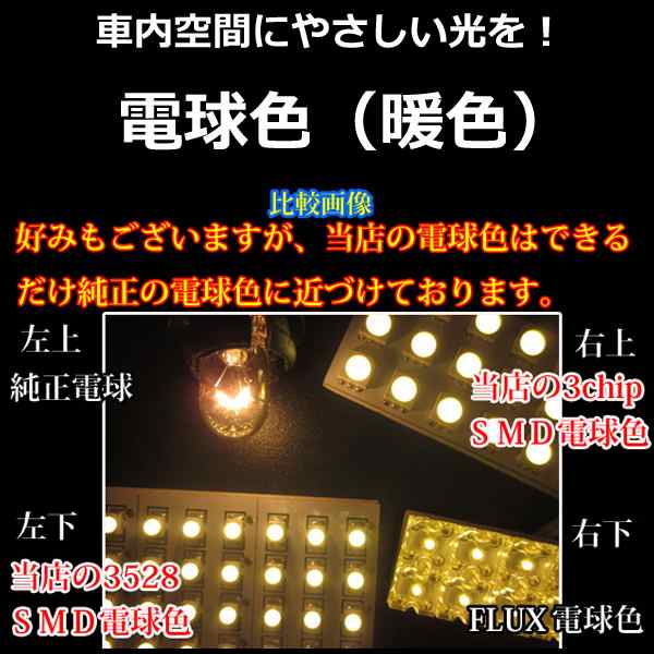 SUZUKI ジムニー JA11 JA71 JA22 LEDルームランプ 電球色（暖色）