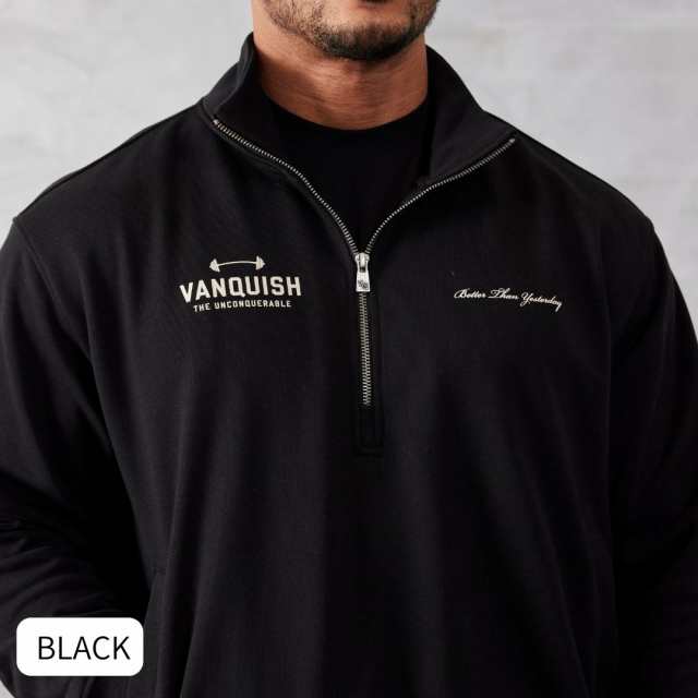 ヴァンキッシュ フィットネス VANQUISH UNCONQUERABLE QUARTER ZIP