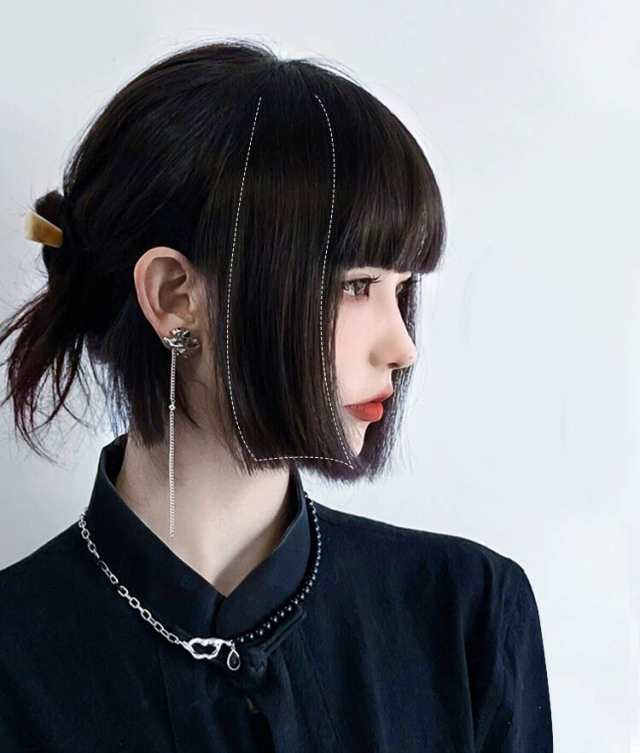 短納期】【送料無料】ロングウィッグ フルウィッグ 姫カット ストレート レディース 小顔 ヘアネット付 ふんわり前髪 コスプレ ハロウの通販はau  PAY マーケット - Glory Park | au PAY マーケット－通販サイト