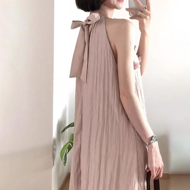 衣装 ロング丈 マキシ アメリカン衣手 立体お花 花飾りつけ ノースリーブ さくら色 A生産ライン 体型取りまかなう 韓国コーデ レディース 成年者好いたらしい 窈窕たる 高押し出し