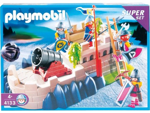 プレイモービル 戦士・バイキング スーパーセットキャッスル 4133