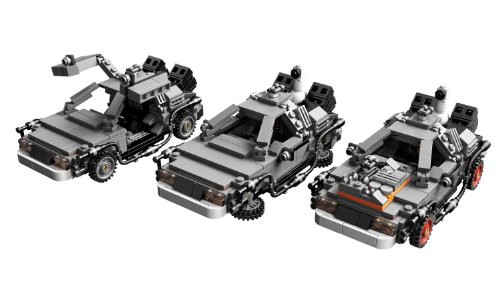 LEGO(レゴ) 21103 The DeLorean Time Machine Building Set バック