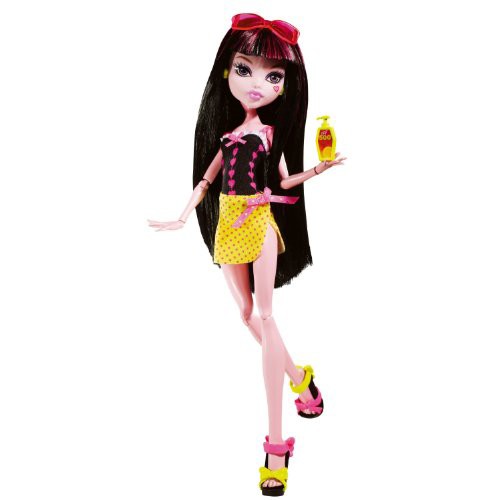 モンスターハイ Monster High Gloom Beach Draculaura Dollの通販はau