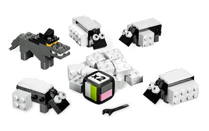 LEGO 3845 Shave a Sheep (レゴ ゲーム 羊の毛刈り競争)_1
