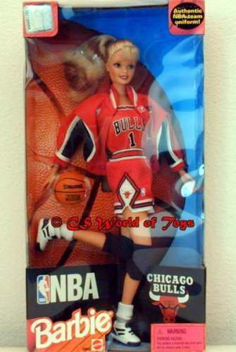 1998 NBA Chicago Bulls Barbie バービー [Toy] 人形 ドール 高品質