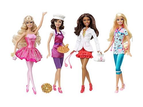 バービー人形　Barbie I Can Be Village Dolls 4-Pack