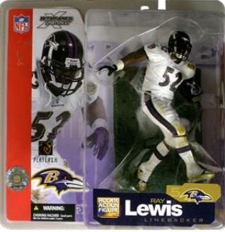 マクファーレントイズ NFLフィギュア シリーズ5/レイ・ルイス/ボルチモア・レイヴンス