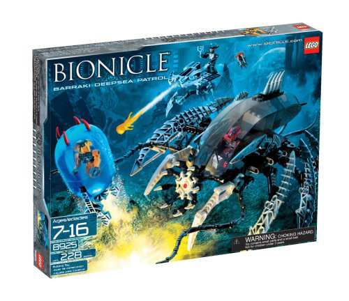 LEGO 8925 BIONICLE Barraki Deepsea Patrol (レゴ バイオニクル