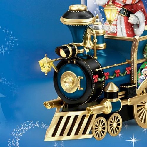 ディズニーフィギュア スノーグローブ ミッキー "Santa Mouse Is Comin' To Town" B005ZEOGEM_2