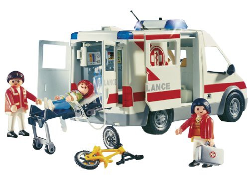 プレイモービル ポリス・レスキュー 救急車3 4221の通販はau PAY