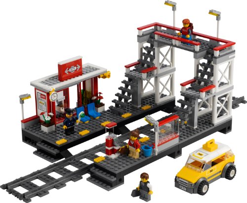 レゴ シティ トレイン シティの駅 7937