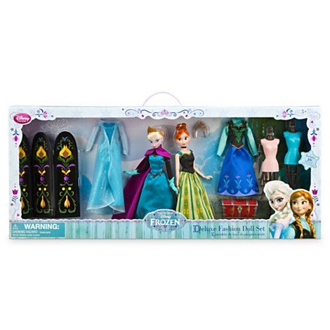 Disney Frozen 「アナと雪の女王」 アナ＆エルサ デラックス 