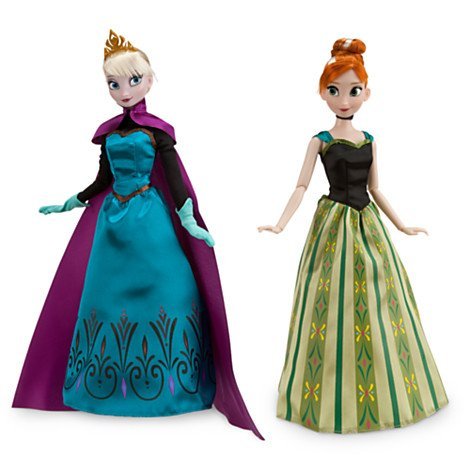 Disney Frozen　「アナと雪の女王」　アナ＆エルサ　デラックスファッションドール　お着替えセット_2