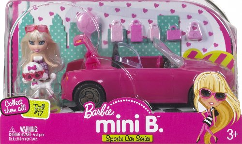 バービー ミニ・ビー スポーツカーシリーズ コンバーチブル R6386_1
