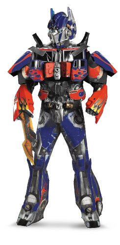 Transformers 3 Dark Of The Moon Movie - Optimus Prime 3D Theatrical W/ Vacuform Adult Costume ムーの通販は